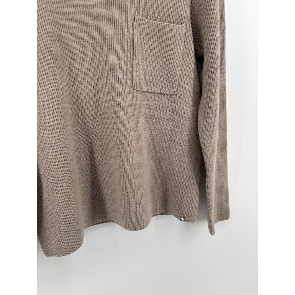 FIGS Off Shift Ribbed Knit Pullover Sweater Sz M Medical Nursing Loungewear - Picture 2 of 12